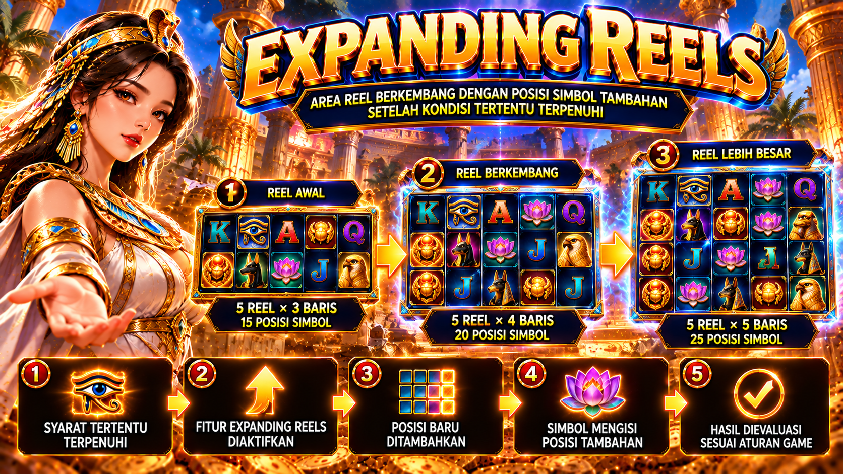 Memahami Expanding Reels dalam Permainan Slot dan Cara Kerjanya