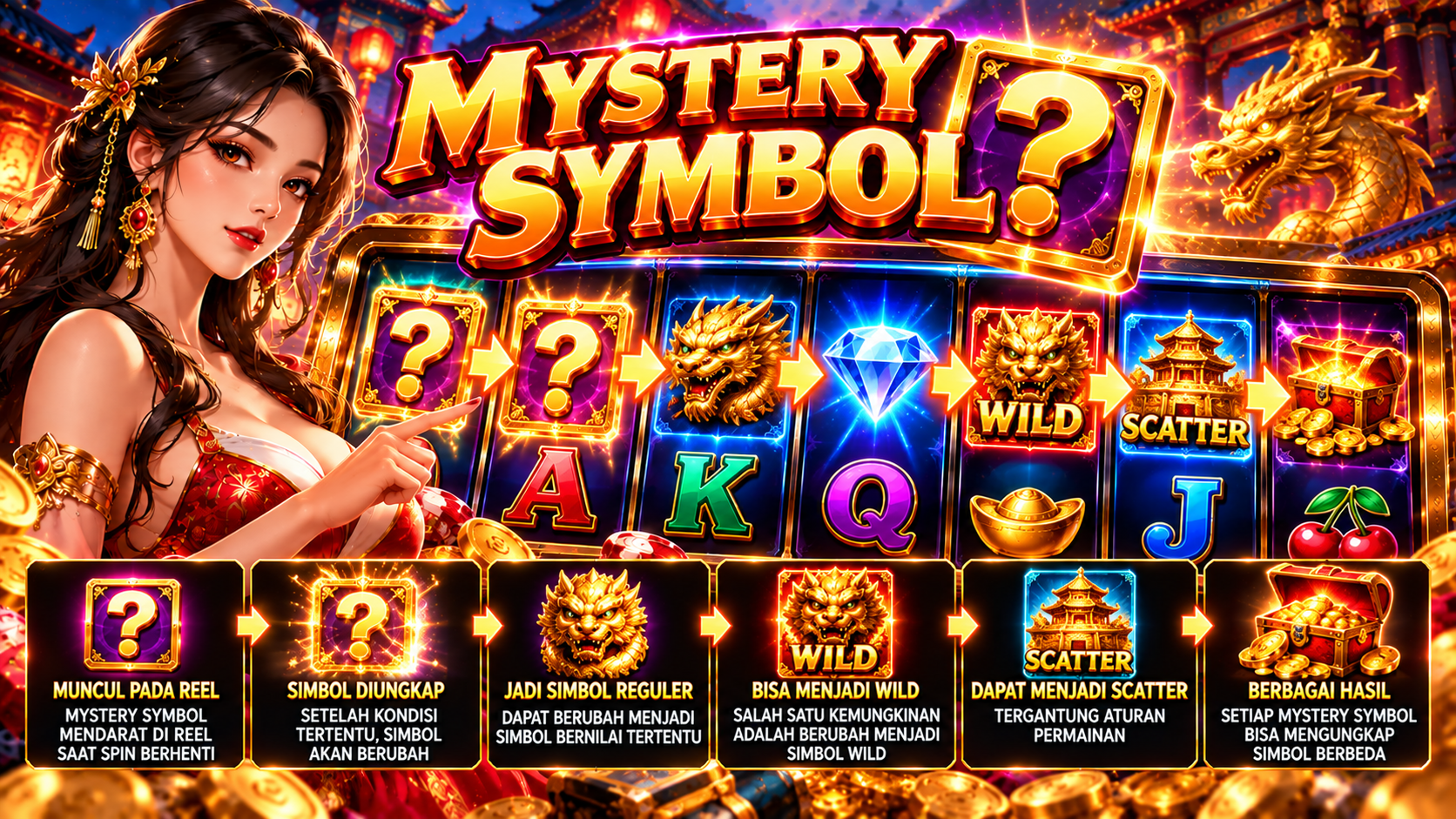 Memahami Mystery Symbol dalam Permainan Slot dan Cara Kerjanya
