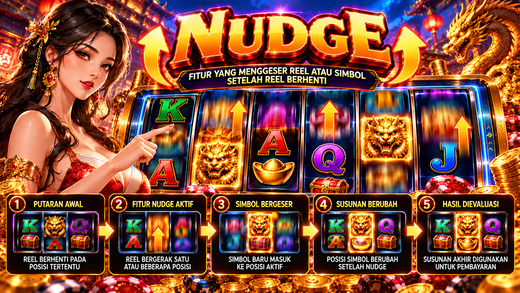 Memahami Fitur Nudge dalam Permainan Slot dan Cara Kerjanya