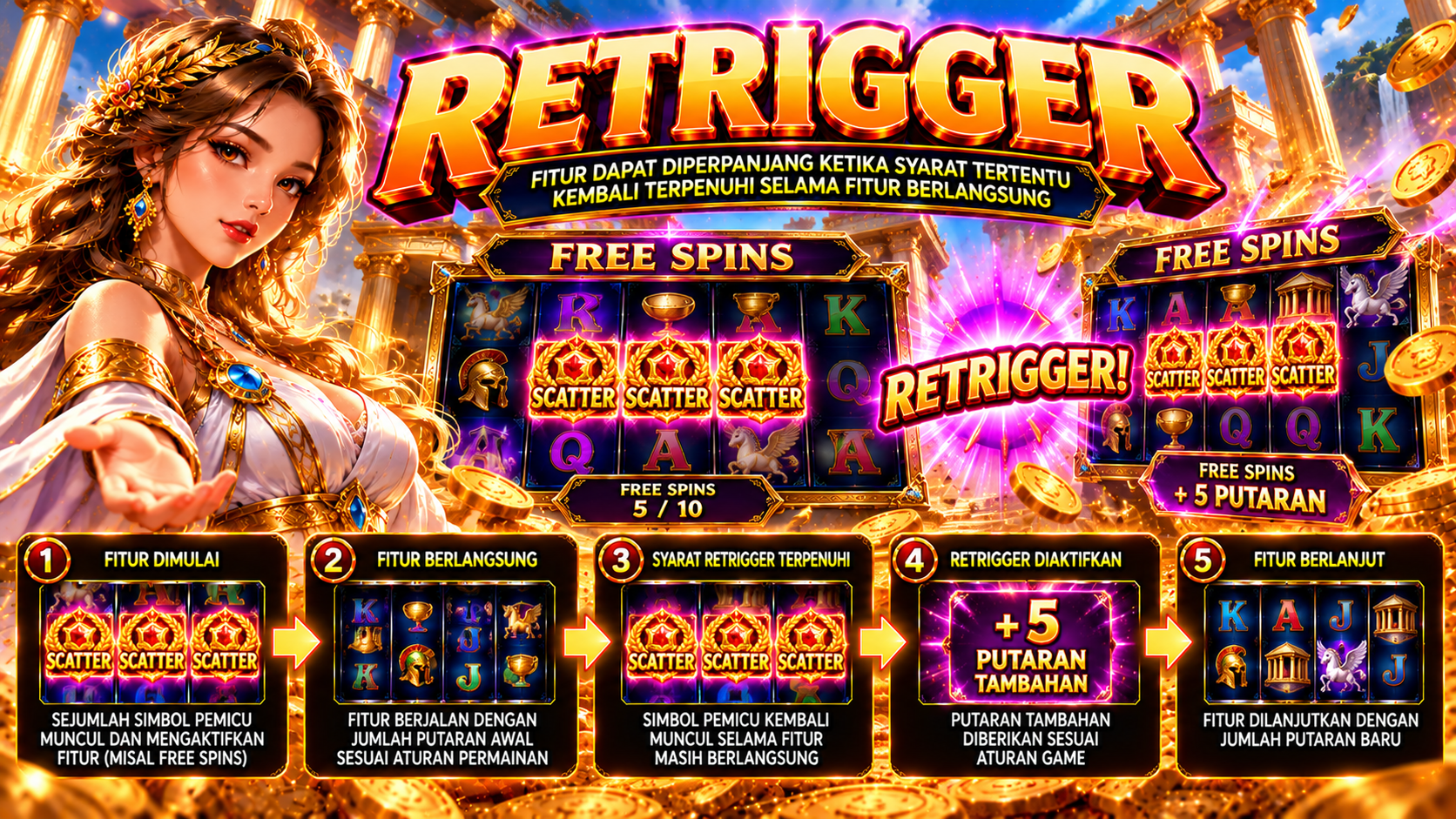 Memahami Retrigger dalam Permainan Slot dan Cara Kerjanya